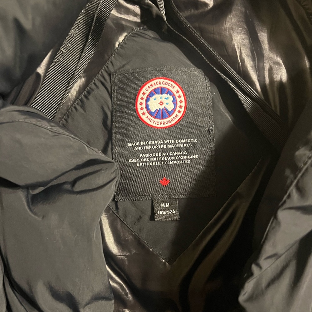 Canada Goose black jacket